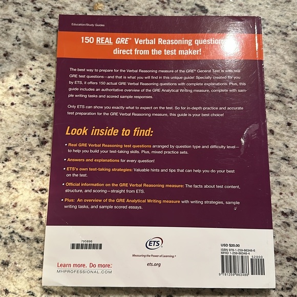 Official GRE Practice Questions Set - Picture 3 of 4